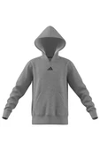 adidas Unisex Çocuk  Gri  Sweatshirt J SMI HOODIE JD3288 thumbnail 11