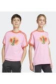 adidas Çocuk  Pembe  T-shirt GFX TEE JZ9931 thumbnail 5