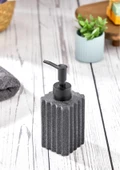 Taş Desenli Seramik Sıvı Sabunluk - Banyo Mutfak Sıvı Sabunluğu - 250 ML - 9