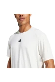 adidas Erkek  Beyaz  T-shirt D4T INT. TEE JE5746 thumbnail 12