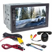 Everton RT-7070 7 İnç Tft Usb-SD-Bluetooth Özellikli Geri Vites Kameralı Double DIN Oto Teyp - 1