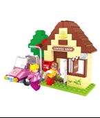 Asya Fairy Land 123 Parça Lego Coffe Shop Seti 0131-24405 thumbnail 2