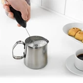 By Nevser® El Çırpıcısı Pilli Mini Portatif Mutfak Mikseri Köpürtme Aleti - 1