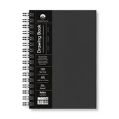 Schoellershammer Drawing Pad Siyah Sert Kapak Çizim Defteri 120 gr A5 54 Yaprak thumbnail 2