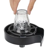 By Nevser® Yüksek Basınçlı Otomatik Bardak Yıkama Aparatı Mutfak Lavaboları İçin Hızlı Kupa Durulayıcı - 5