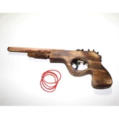 Ahşap Lastik Atan Tabanca - 1