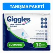 Giggles 60x90 Yatak Koruyucu Örtü 30'lu 1 Paket 30 Adet - 1