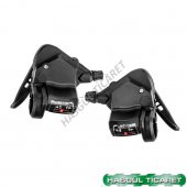 Hsgl Bisiklett microSHIFT TS-38 3x7 vites kolu Shimano mod - 4