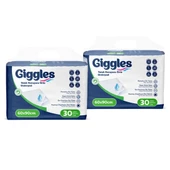 Giggles 60x90 Yatak Koruyucu Örtü 30'lu 2 Paket 60 Adet - 2