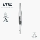 UTTIL Aura Natura PAUK06-AN Kompostlanabilir Vidasız Gövdeli 3 kademe kilitli Maket Bıçağı - 4