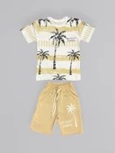 Baskılı Erkek Çocuk Tişört Şortlu Takım M00715 thumbnail 7