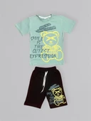 Baskılı Erkek Çocuk Tişört Şortlu Takım M00715 thumbnail 10