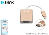 S-Link Sl-Usb-C53 Type-C To Vga Kablo - 4