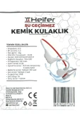 Heifer Kemik İletimli Bluetoothlu Kablosuz Kulaklık Siyah / Beyaz - 4