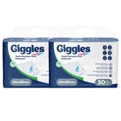 Giggles 90x180 Yatak Koruyucu Örtü 30'lu 2 Paket 60 Adet - 2