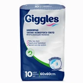 Giggles 60x60 Yatak Koruyucu Örtü 10'lu 1 Paket 10 Adet - 2