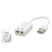 HADRON USB Sound Adapter 7.1 Channel Audio Kablo Dönüştürücü - 3