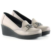 Erkan Saçmacı Dafne Vizon Hakiki Deri Dolgu Topuklu Günlük Ayakkabı thumbnail 4