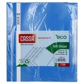 Cassa Telli Dosya Plastik Eco A4 Mavi 7730 50 Li - 2
