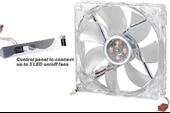 Cooler Master Ledli 80x80x25 mm Fan 1800RPM  R4-L8S-18KB-GP thumbnail 2