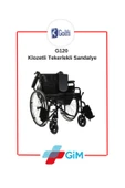 Golfi G120 Klozetli Tekerli Sandalye Tuvaletli Tekerlekli Sandalye thumbnail 2