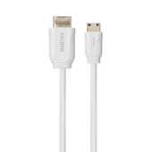 HYTECH 24K Altın Kaplama Konnektör 1080p HD 3D Destekler HDMI A Plug HDMI C Plug - 2