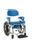GOLFİ  G561 Alüminyum Lazımlıklı Tekerlekli Banyo Sandalyesi - 2