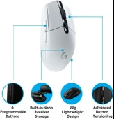 Logitech G305 910-005292 Beyaz Lightspeed Optik Kablosuz Oyuncu Mouse OUTLET - 2