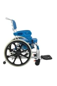 GOLFİ  G561 Alüminyum Lazımlıklı Tekerlekli Banyo Sandalyesi - 3