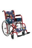 GOLFİ  /-2c G100c Pediatrik Tekerlekli Sandalye Çocuk Sandalye Desenli thumbnail 1
