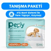 Pepy 60x90 Hijyenik Tuvalet Eğitim Pedi 30'lu 1 Paket 30 Adet - 1