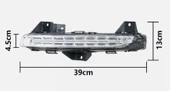 PORSCHE PANAMERA UYUMLU LED GÜNDÜZ FARI SOL 14-17 97063108152 - 3