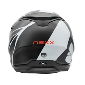 NEXX Y.100 B-SIDE MAT SİYAH-BEYAZ KASK - 2