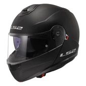 LS2 STROBE 2 MAT SİYAH KASK - 1