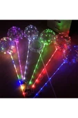3 M LED MAVİ RENKLİ LED ŞEFFAF BALON ÇUBUKLU SET - 3