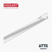 UTTIL Mozart Blades 91.040 9mm Standart Segmentli Kır-At Bıçak 100 Adet Yedek - 2
