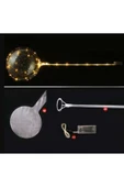3 M LED GÜN IŞIĞI RENKLİ LED ŞEFFAF BALON ÇUBUKLU SET - 3