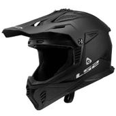 LS2 FAST 2 MAT SİYAH KASK - 1