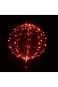 3 M LED KIRMIZI RENKLİ ŞEFFAF BALON ÇUBUKLU SET - 1
