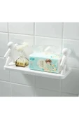 2 Adet Sevimli İnsan Motifli Banyo Mutfak Ofis Baharat Rafı Kendinden Yapışkanlı Çöp Adam Rafı - 1