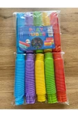 POP TUBES KATLANIR BORU OYUNCAK 5 RENKLİ SET - 3