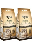 Mycat Aktif Karbonlu Bentonit Kedi Kumu Ince Taneli 10 Lt (2 Adet) - 1