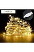 Usb 5 Metre Gün Işığı Peri Led Dekoratif - 1