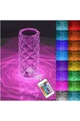 Kristal Dokunmatik Masa Lambası Full Rgb Dekoratif Aydınlatma - 1