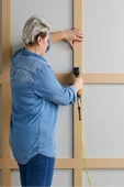 Iskandinav Duvar Çıtası 1 Paket(5 Adet) 100×8 cm - 1