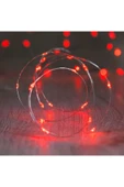 Peri Led Yeni Nesil 10 Metre 100 Ledli Kırmızı Peri Led Işık thumbnail 2