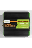 1200 W Watt 12 V Volt Modifiye Sinüs Inverter Invertör 220 Dönüştürücü Çevirici - 1
