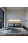 Uzaktan Led Abajur Aplik Gece Lambası Rgb 256 Renk Lambader Yuksek Işık Sistemi / 120cm - 4