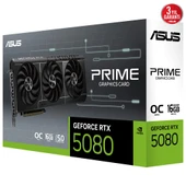 Asus PRIME-RTX5080-O16G 16GB 256Bit GDDR7 DP/HDMI PCI 5.0 Ekran Kartı thumbnail 5