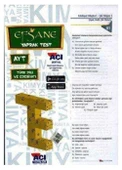 AÇI AYT EDEBİYAT YAPRAK TEST - 1